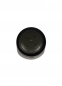 Preview: Schrumpfkapsel 31x60mm schwarz seidenglanz ohne Logo
